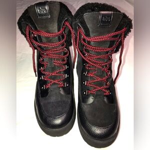 Coach Tyler leather/suede Shearling Boots